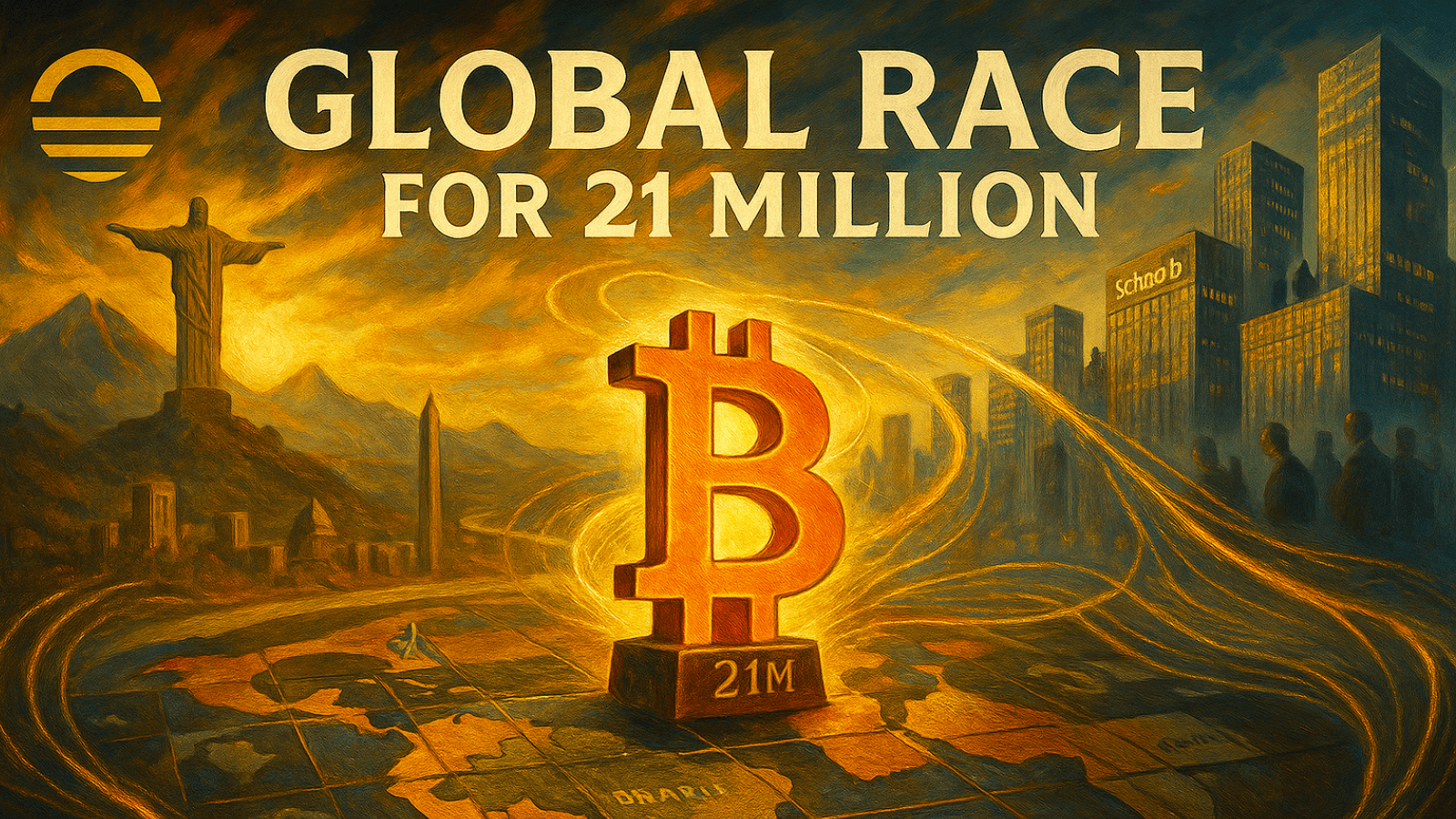 Citi, Schwab, Nubank, & Aureo: The Global Bitcoin Race for 21 Million
